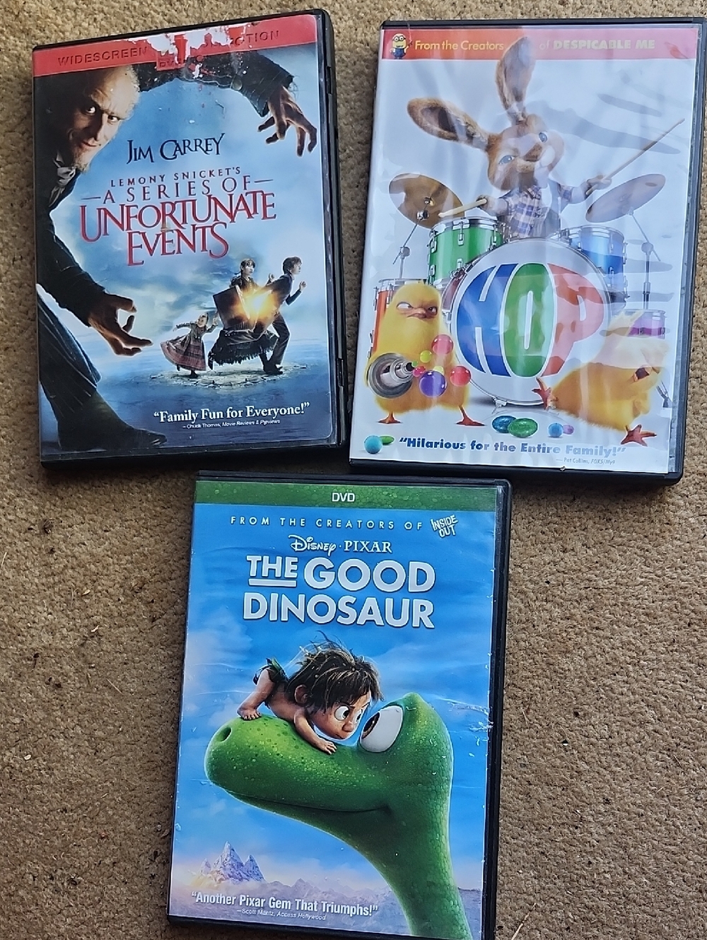 Lot of 3 Family DVDs